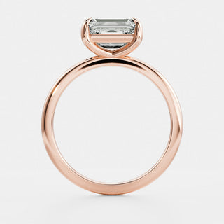 Oval Three Stone Lab Grown Diamond Engagement Ring