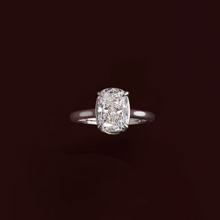 Oval Three Stone Lab Grown Diamond Engagement Ring