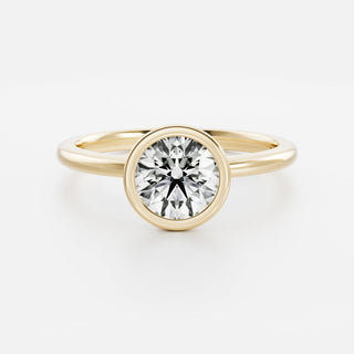 Oval Three Stone Lab Grown Diamond Engagement Ring