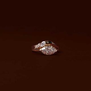 Oval Three Stone Lab Grown Diamond Engagement Ring