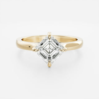 Oval Three Stone Lab Grown Diamond Engagement Ring