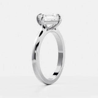 Oval Three Stone Lab Grown Diamond Engagement Ring