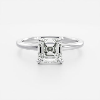 Oval Three Stone Lab Grown Diamond Engagement Ring