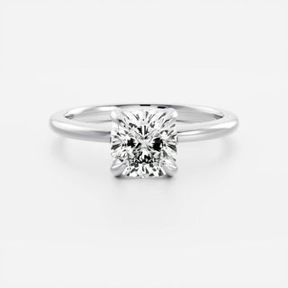 Oval Three Stone Lab Grown Diamond Engagement Ring