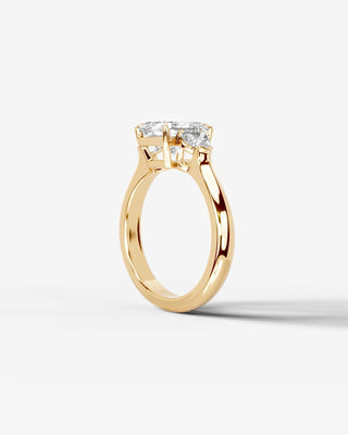 Marquise Solitaire With Tulip Prongs Lab Grown Diamond Engagement Ring