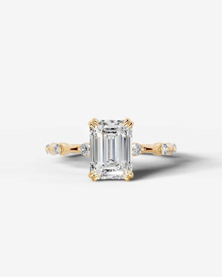 Marquise Solitaire With Tulip Prongs Lab Grown Diamond Engagement Ring