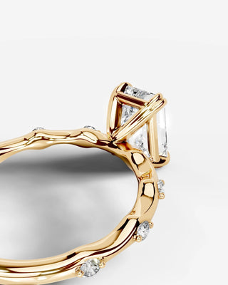 Marquise Solitaire With Tulip Prongs Lab Grown Diamond Engagement Ring