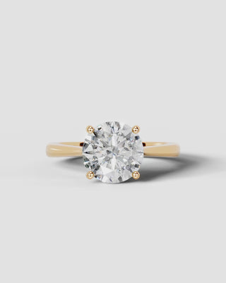 Marquise Solitaire With Tulip Prongs Lab Grown Diamond Engagement Ring