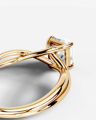 Marquise Solitaire With Tulip Prongs Lab Grown Diamond Engagement Ring