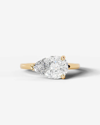 Marquise Solitaire With Tulip Prongs Lab Grown Diamond Engagement Ring
