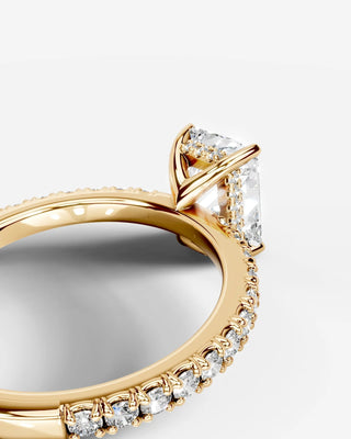 Marquise Solitaire With Tulip Prongs Lab Grown Diamond Engagement Ring