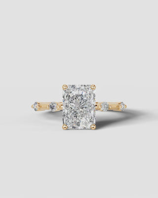 Marquise Solitaire With Tulip Prongs Lab Grown Diamond Engagement Ring