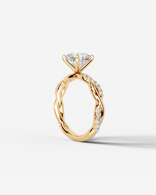 Marquise Solitaire With Tulip Prongs Lab Grown Diamond Engagement Ring