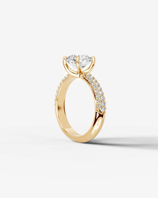 Marquise Solitaire With Tulip Prongs Lab Grown Diamond Engagement Ring