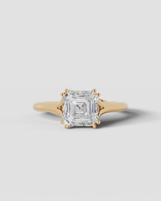 Marquise Solitaire With Tulip Prongs Lab Grown Diamond Engagement Ring