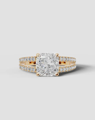 Marquise Solitaire With Tulip Prongs Lab Grown Diamond Engagement Ring