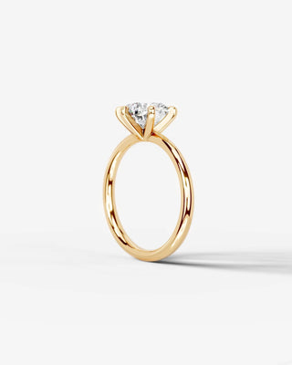 Marquise Solitaire With Tulip Prongs Lab Grown Diamond Engagement Ring