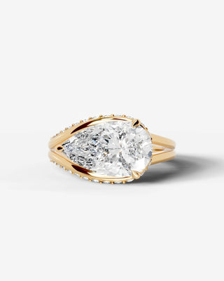 Marquise Solitaire With Tulip Prongs Lab Grown Diamond Engagement Ring