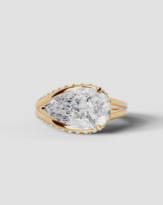 Marquise Solitaire With Tulip Prongs Lab Grown Diamond Engagement Ring