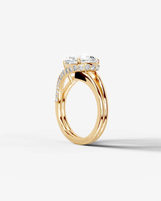 Marquise Solitaire With Tulip Prongs Lab Grown Diamond Engagement Ring