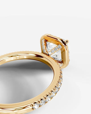 Marquise Solitaire With Tulip Prongs Lab Grown Diamond Engagement Ring