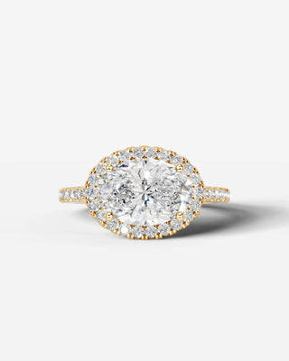 Marquise Solitaire With Tulip Prongs Lab Grown Diamond Engagement Ring