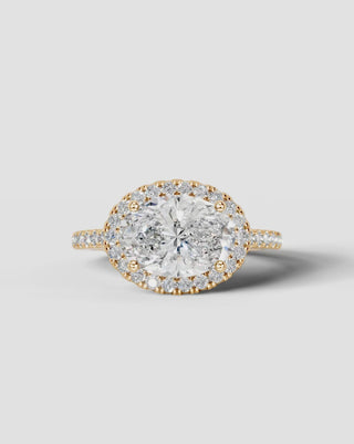 Marquise Solitaire With Tulip Prongs Lab Grown Diamond Engagement Ring