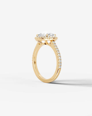 Marquise Solitaire With Tulip Prongs Lab Grown Diamond Engagement Ring