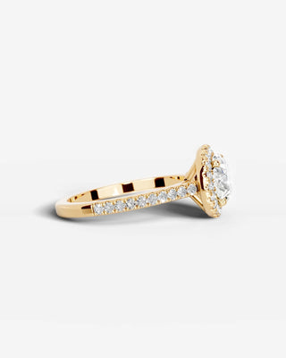 Marquise Solitaire With Tulip Prongs Lab Grown Diamond Engagement Ring