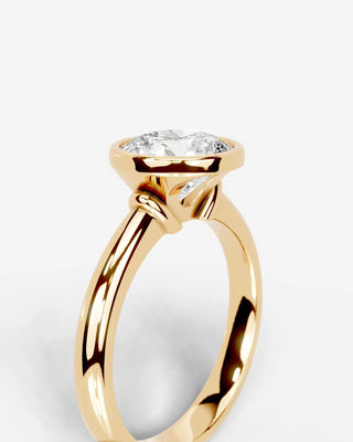 Marquise Solitaire With Tulip Prongs Lab Grown Diamond Engagement Ring