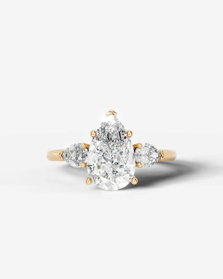 Marquise Solitaire With Tulip Prongs Lab Grown Diamond Engagement Ring