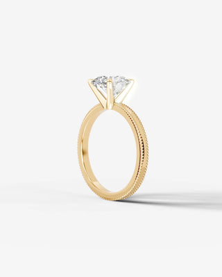 Marquise Solitaire With Tulip Prongs Lab Grown Diamond Engagement Ring