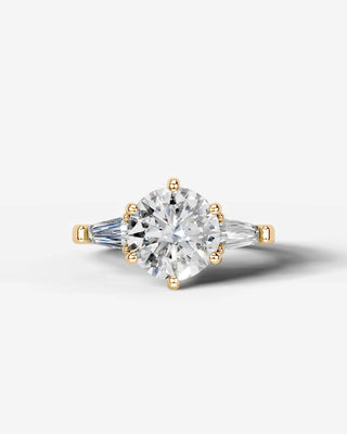 Marquise Solitaire With Tulip Prongs Lab Grown Diamond Engagement Ring