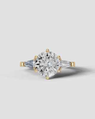 Marquise Solitaire With Tulip Prongs Lab Grown Diamond Engagement Ring