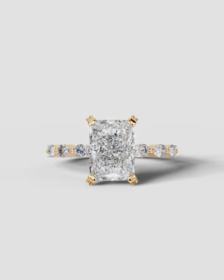 Marquise Solitaire With Tulip Prongs Lab Grown Diamond Engagement Ring