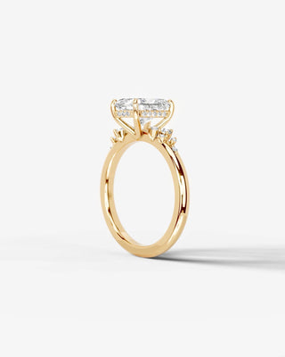 Marquise Solitaire With Tulip Prongs Lab Grown Diamond Engagement Ring