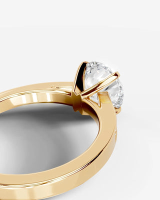 Marquise Solitaire With Tulip Prongs Lab Grown Diamond Engagement Ring