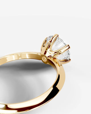 Marquise Solitaire With Tulip Prongs Lab Grown Diamond Engagement Ring