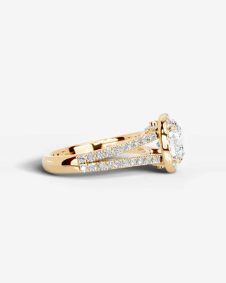 Marquise Solitaire With Tulip Prongs Lab Grown Diamond Engagement Ring