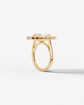 Marquise Solitaire With Tulip Prongs Lab Grown Diamond Engagement Ring