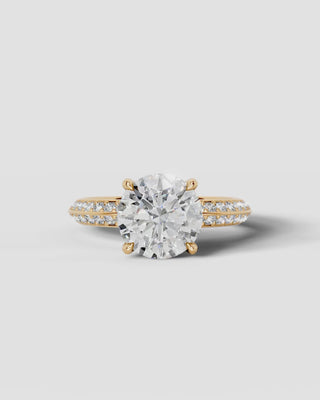 Marquise Solitaire With Tulip Prongs Lab Grown Diamond Engagement Ring