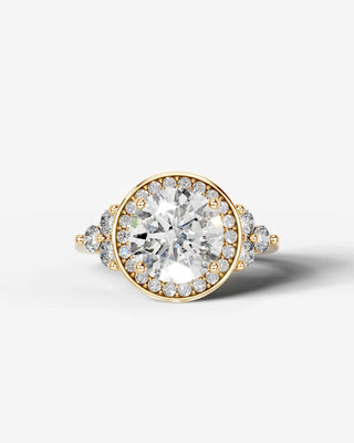 Marquise Solitaire With Tulip Prongs Lab Grown Diamond Engagement Ring