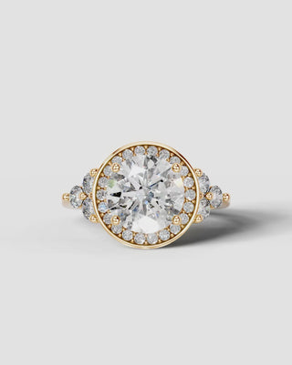 Marquise Solitaire With Tulip Prongs Lab Grown Diamond Engagement Ring