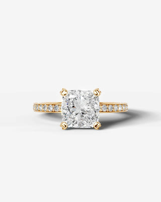 Marquise Solitaire With Tulip Prongs Lab Grown Diamond Engagement Ring