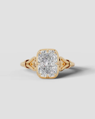 Marquise Solitaire With Tulip Prongs Lab Grown Diamond Engagement Ring