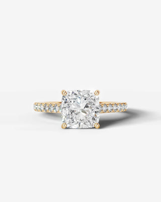 Marquise Solitaire With Tulip Prongs Lab Grown Diamond Engagement Ring