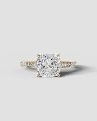 Marquise Solitaire With Tulip Prongs Lab Grown Diamond Engagement Ring