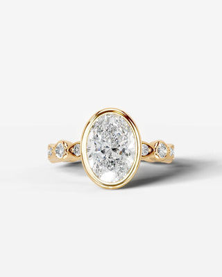 Marquise Solitaire With Tulip Prongs Lab Grown Diamond Engagement Ring