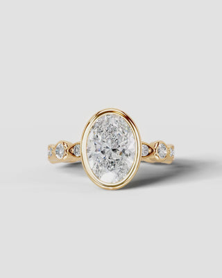 Marquise Solitaire With Tulip Prongs Lab Grown Diamond Engagement Ring