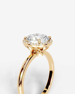 Marquise Solitaire With Tulip Prongs Lab Grown Diamond Engagement Ring